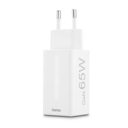 hama-ladowarka-sieciowa-mini-gan-65w-pdqc-2x-usb-c-1x-usb-a-biala