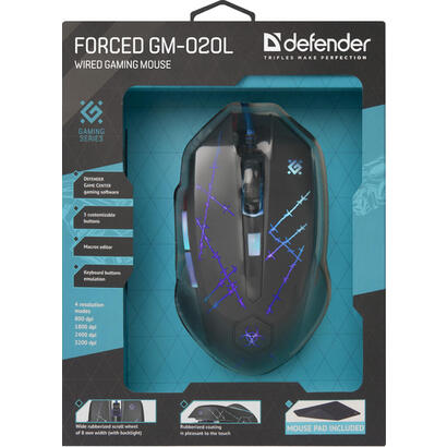 raton-defender-forced-gm-020l-juego-ambidextro-usb-tipo-a-optico-3200-dpi