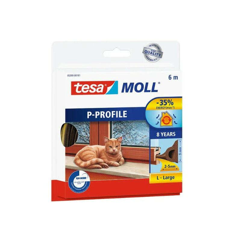 tesa-window-seal-6m-x-9mm-p-profile-brown-05390