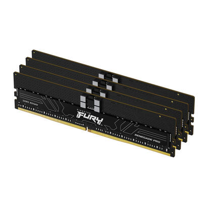 memoria-kingston-fury-128-gb-ddr5-6400-4x-32-gb-kf564r32rbe2k4-128-renegade-pro-intel-xmp-amd-expo-kf564r32rbe2k4-128-negro