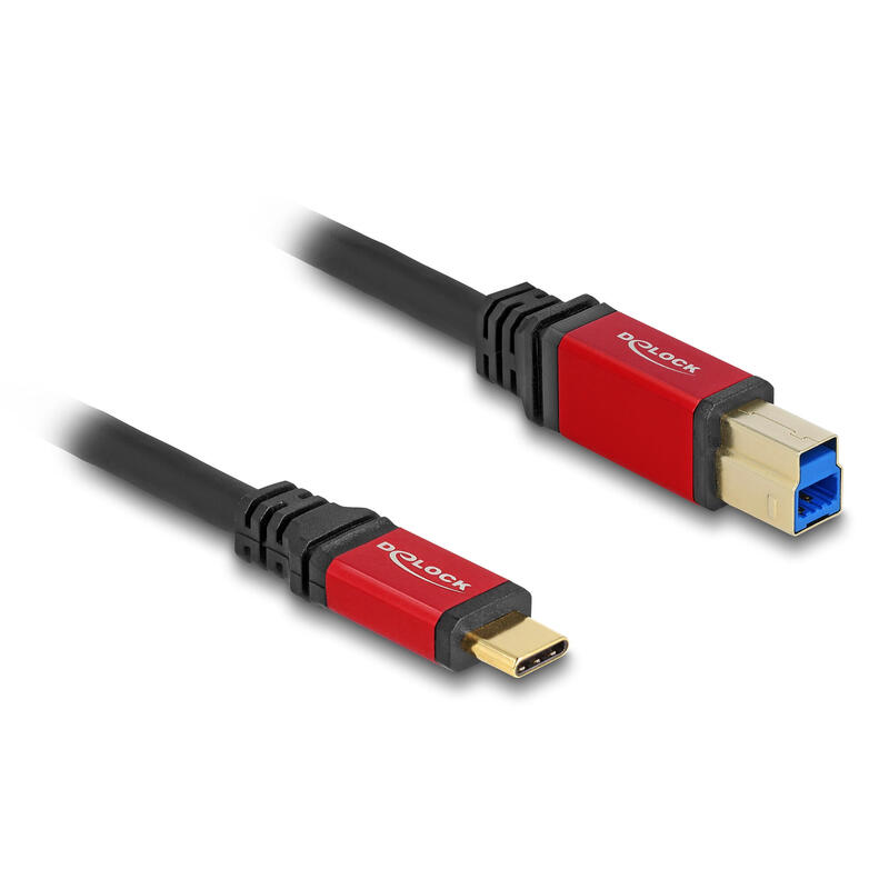 delock-80612-cable-usb-5-gbps-usb-type-c-macho-a-usb-tipo-b-macho-1-m-rojo-metal