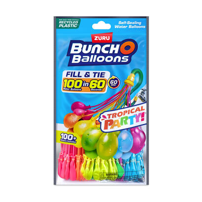 zuru-bunch-o-globos-globos-de-agua-fiesta-tropical-paquete-de-100-juguetes-acuaticos-56480uq1