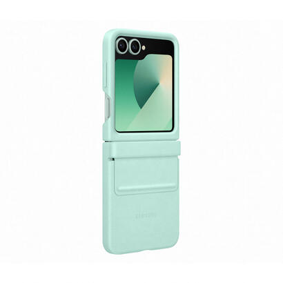 funda-samsung-para-galaxy-z-flip6-de-ecopiel-verde-menta-flip-6