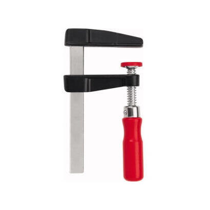 abrazadera-bessey-lm205-de-barra-20-cm-negro-rojo-acero-inoxidable