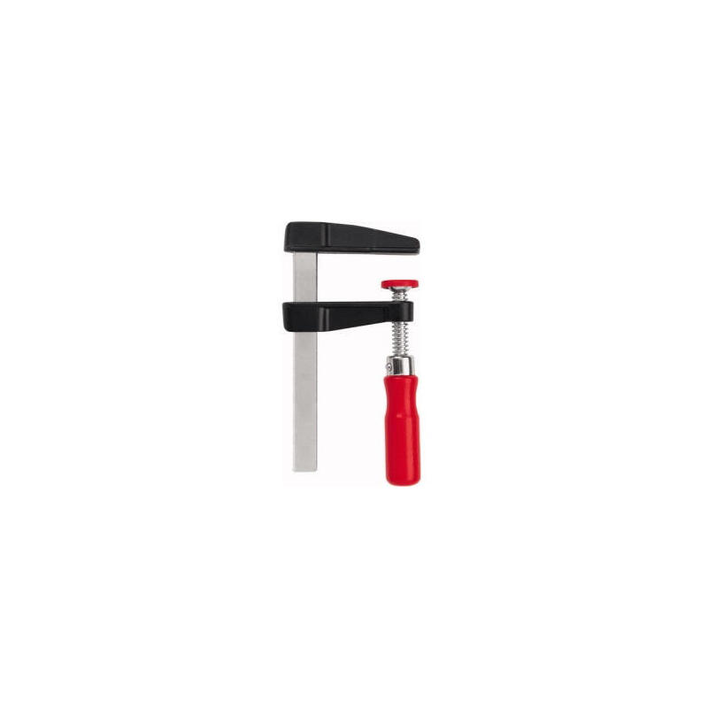 abrazadera-bessey-lm205-de-barra-20-cm-negro-rojo-acero-inoxidable