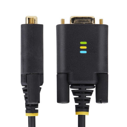 startechcom-2p6ffc-usb-serial-cambiador-de-genero-para-cable-usb-a-2-x-db-9-rs-232-negro-gris