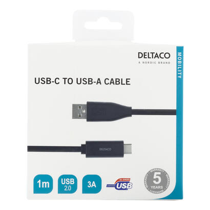 deltaco-usb-c-zu-usb-kabel-1m-3a-schwarz