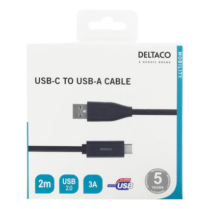 deltaco-usb-c-zu-usb-kabel-2m-3a-schwarz