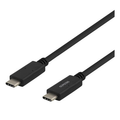 deltaco-usb-c-zu-usb-c-kabel-1m-5a-schwarz