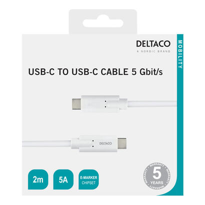 deltaco-usb-c-zu-usb-c-kabel-2m-5a-weia