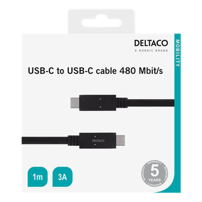 deltaco-usb-c-zu-usb-c-kabel-1m-schwarz