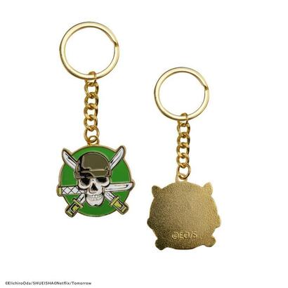 llavero-cinereplicas-one-piece-roronoa-zoro-logo