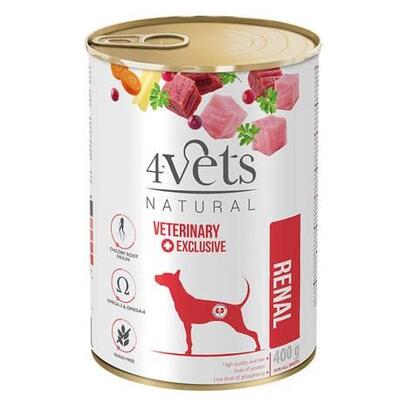 comida-humeda-para-perros-4vets-natural-renal-400g