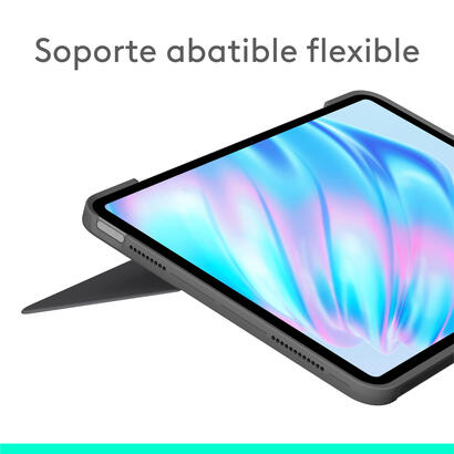 logitech-combo-touch-caja-de-teclado-y-folio-con-panel-tactil-luz-trasera-apple-smart-connector-qwerty-espanol-gris-oxford