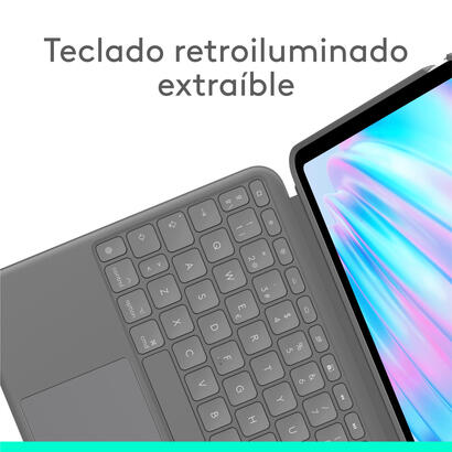 logitech-combo-touch-caja-de-teclado-y-folio-con-panel-tactil-luz-trasera-apple-smart-connector-qwerty-espanol-gris-oxford