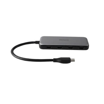 deltaco-usbc-hub204-hub-de-interfaz-usb-tipo-c-5000-mbits-gris