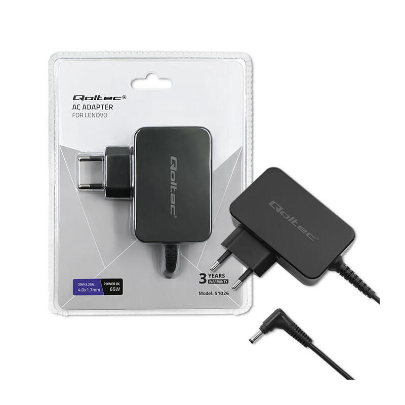 qoltec-51026-adaptador-e-inversor-de-corriente-interior-exterior-65-w-negro qoltec-51026-adaptador-e-inversor-de-corriente-interior-exterior-65-w-negro