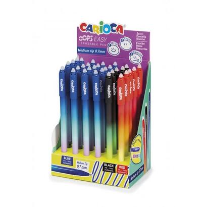 carioca-oops-easy-expositor-de-30-boligrafos-borrables-tinta-termo-sensible-cuerpo-con-efecto-degradado-punta-de