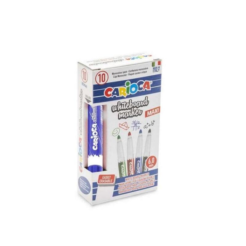 pack-de-10-unidades-carioca-maxi-rotulador-para-pizarra-blanca-tapa-con-clip-se-borra-facilmente-se-seca