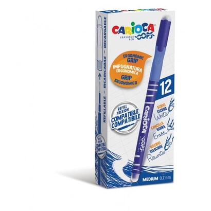 pack-de-12-unidades-carioca-oops-boligrafos-borrables-termo-sensible-empunadura-ergonomica-triangular-punta-o