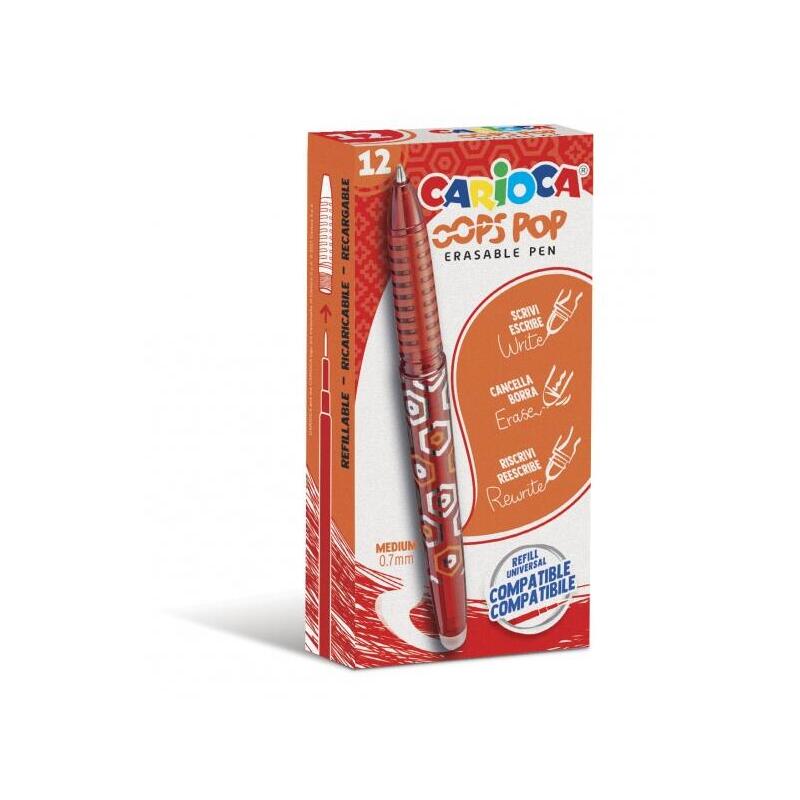 pack-de-12-unidades-carioca-oops-boligrafos-borrables-tinta-termo-sensible-empunadura-texturizada-punta-de-07mm