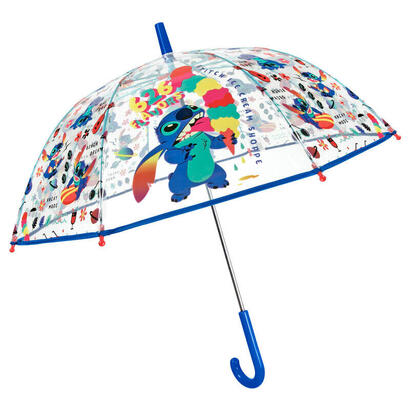 pack-de-6-unidades-paraguas-manual-transparente-stitch-disney-45cm