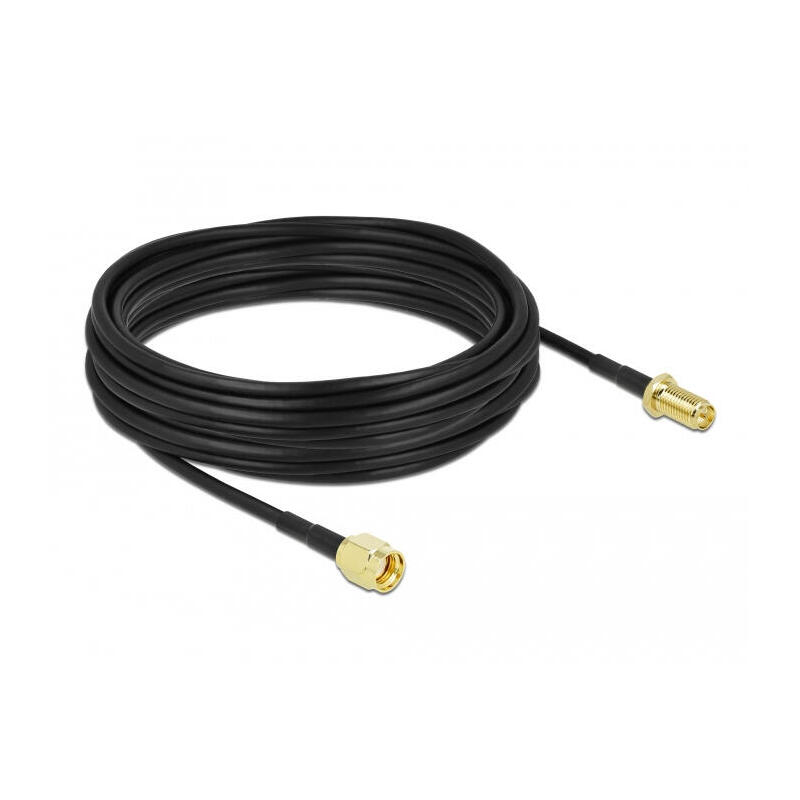 delock-cable-de-antena-rp-sma-macho-a-rp-sma-hembra-lmrcfd100-10-m-low-loss
