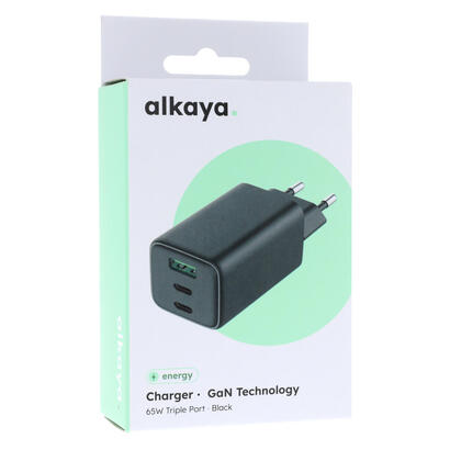cargador-de-pared-alkaya-65w-triple-puerto-tipo-a-tipo-c-negro