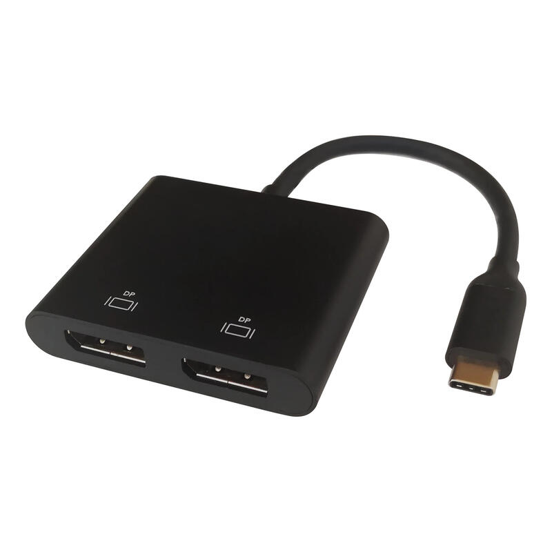 usb-c-til-2-x-displayport-4k60hz-hub