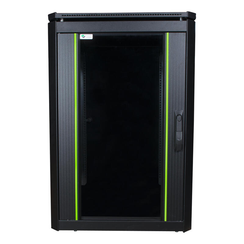 logon-rdl16u66bl-armario-rack-16u-rack-o-bastidor-independiente-negro
