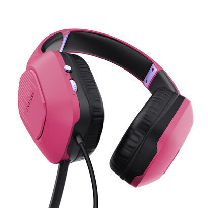 auriculares-trust-gxt-790-alambrico-juego-negro-rosa