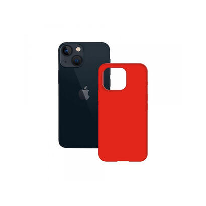 funda-ksix-trasera-semi-rigida-iphone-14-roja