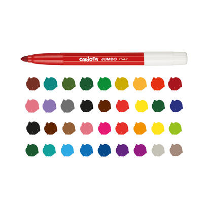 carioca-jumbo-pack-de-50-rotuladores-cuerpo-octogonal-maxi-tinta-superlavable-punta-maxi-6mm-bloqueada-tapa