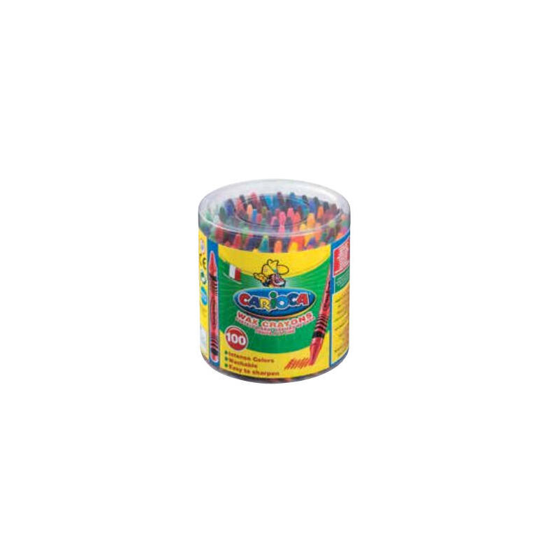carioca-pack-de-100-ceras-pastel-colores-brillantes-lavables-cuerpo-de-o-8mm-varios