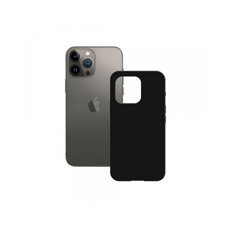 funda-ksix-trasera-semi-rigida-negra-iphone-14-pro