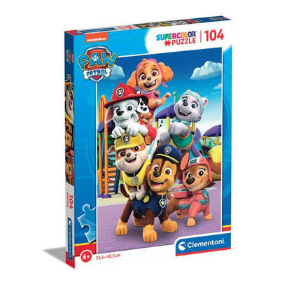 puzzle-super-patrulla-canina-paw-patrol-104pzs