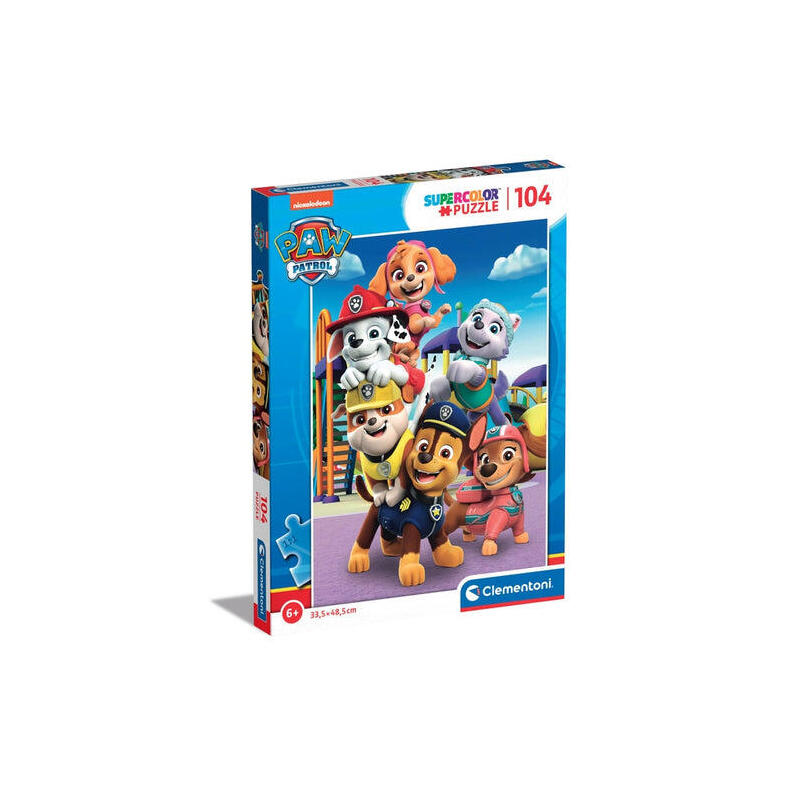 puzzle-super-patrulla-canina-paw-patrol-104pzs