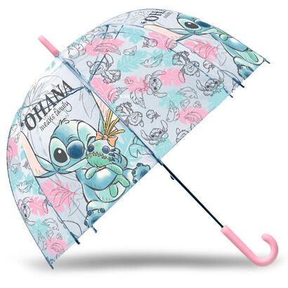 pack-de-6-unidades-paraguas-manual-burbuja-transparente-ohana-stitch-disney-46cm