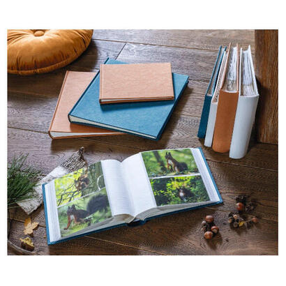 hama-wrinkled-album-de-foto-y-protector-marron-36-hojas-10-x-15-encuadernacion-en-tapa-dura