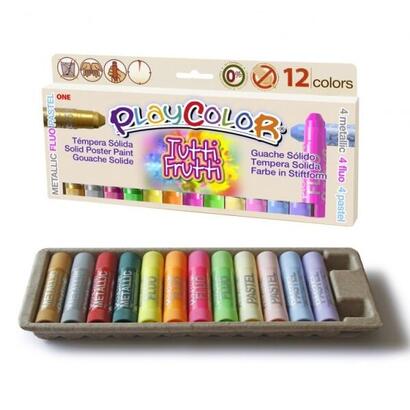 playcolor-tuttifrutti-pack-de-12-temperas-solidas-no-arrugan-el-papel-no-necesitan-barniz-colores-metallic-fluo
