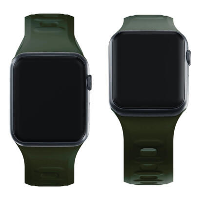 42444549-mm-dark-green-3mk-silicone-watch-strap-for-apple