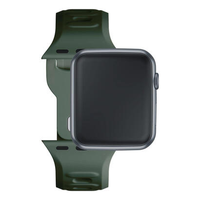 42444549-mm-dark-green-3mk-silicone-watch-strap-for-apple