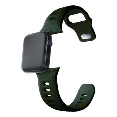 42444549-mm-dark-green-3mk-silicone-watch-strap-for-apple