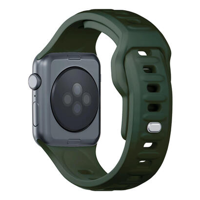 42444549-mm-dark-green-3mk-silicone-watch-strap-for-apple