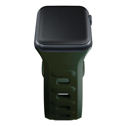 42444549-mm-dark-green-3mk-silicone-watch-strap-for-apple