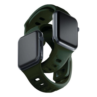 42444549-mm-dark-green-3mk-silicone-watch-strap-for-apple