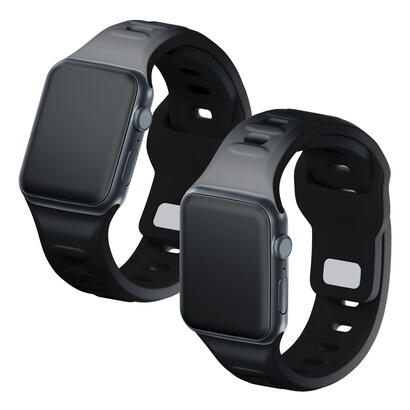 384041-mm-black-3mk-silicone-watch-strap-for-apple