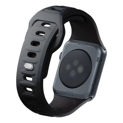 384041-mm-black-3mk-silicone-watch-strap-for-apple