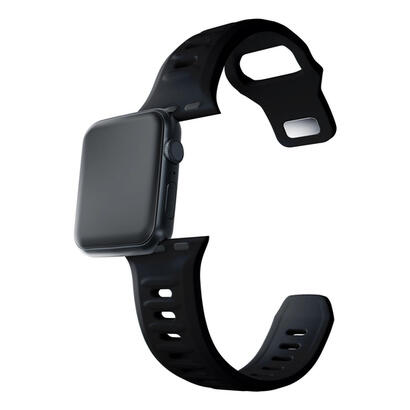 384041-mm-black-3mk-silicone-watch-strap-for-apple