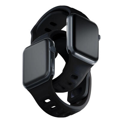 384041-mm-black-3mk-silicone-watch-strap-for-apple